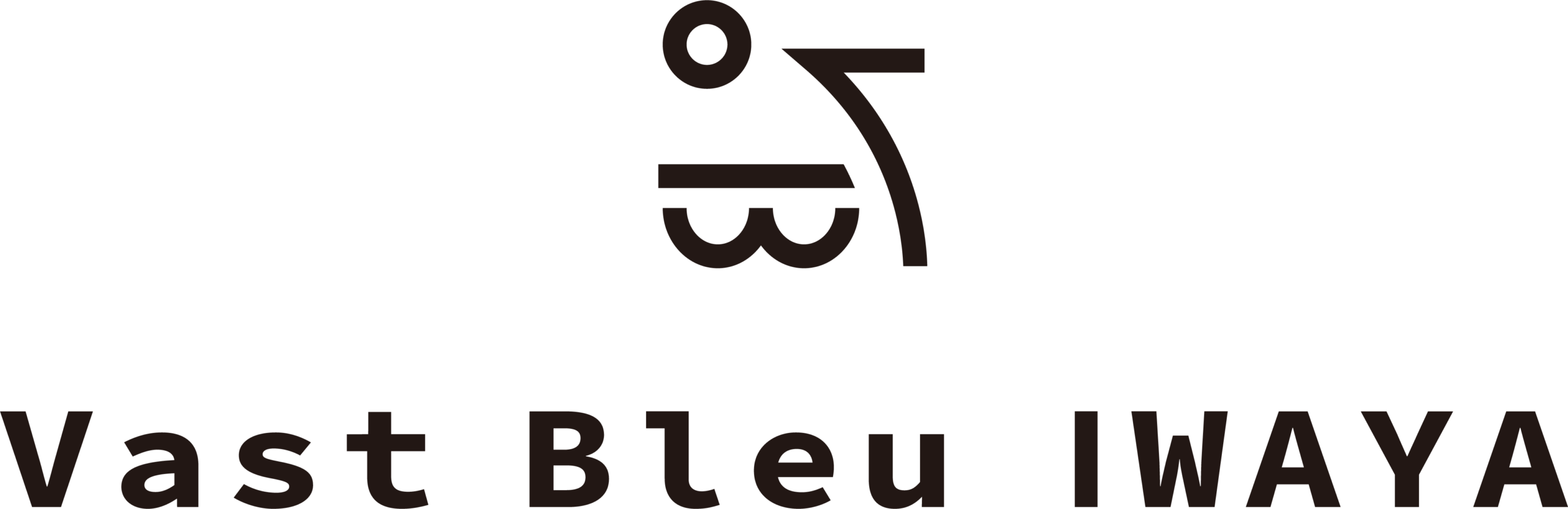 Vast Bleu IWAYA ロゴ
